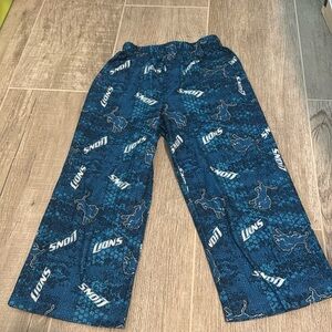 Detroit Lions Kids flannel pajamas